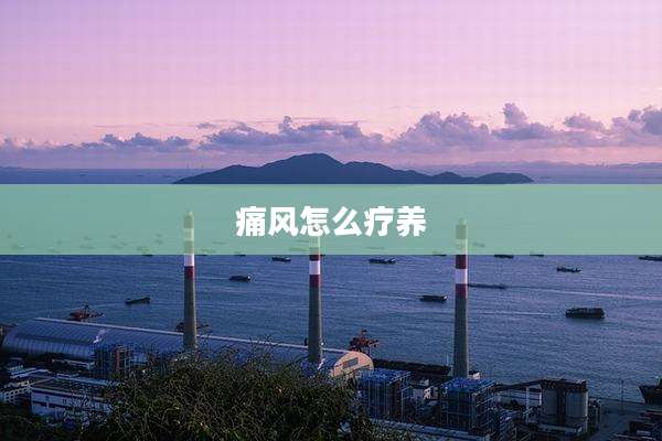 痛风怎么疗养