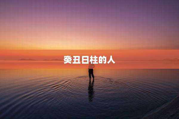 癸丑日柱的人