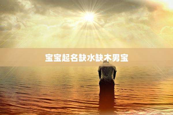 宝宝起名缺水缺木男宝