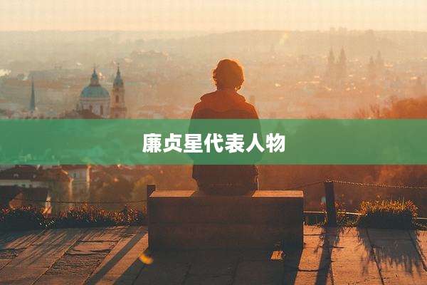 廉贞星代表人物