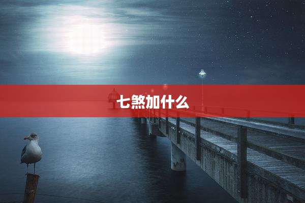 七煞加什么