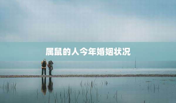 属鼠的人今年婚姻状况
