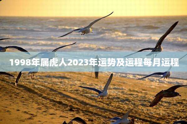 1998年属虎人2023年运势及运程每月运程
