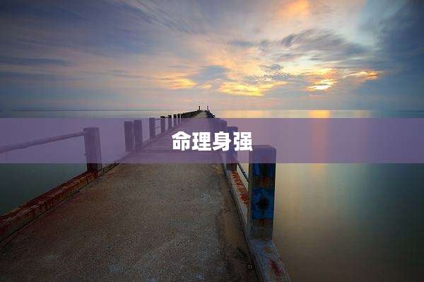 命理身强