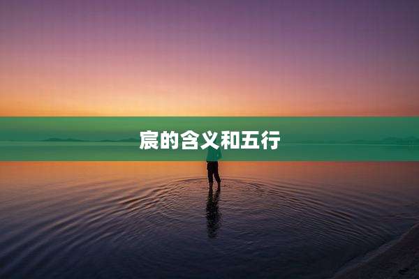 宸的含义和五行