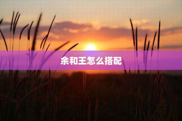 余和王怎么搭配