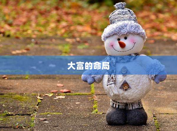 大富的命局