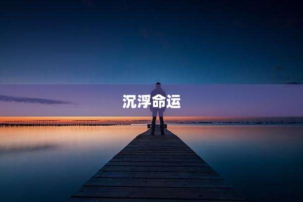 沉浮命运