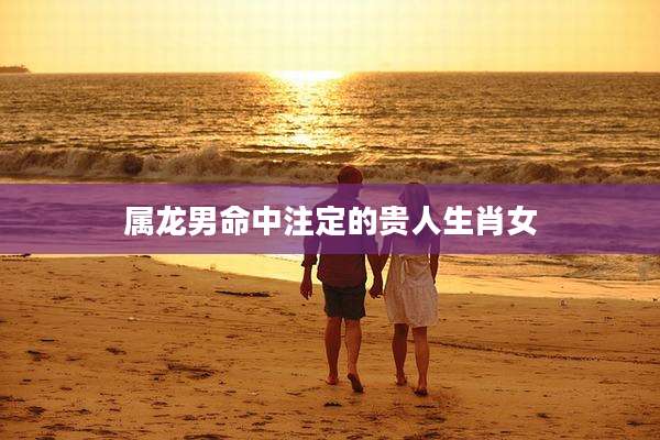 属龙男命中注定的贵人生肖女