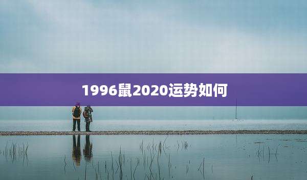 1996鼠2020运势如何