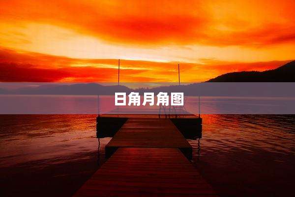 日角月角图