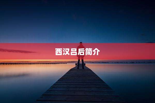 西汉吕后简介