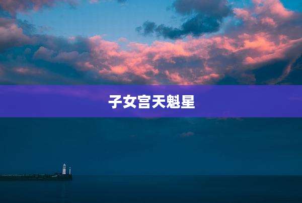 子女宫天魁星
