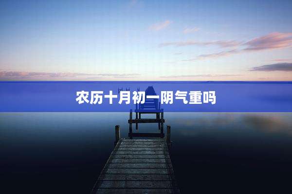 农历十月初一阴气重吗