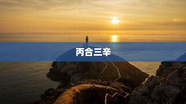 丙合三辛