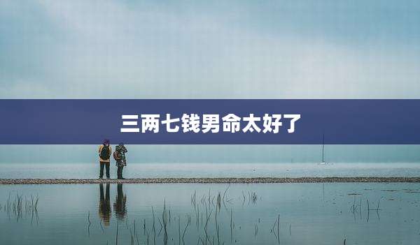 三两七钱男命太好了