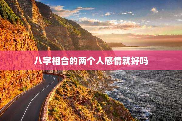 八字相合的两个人感情就好吗