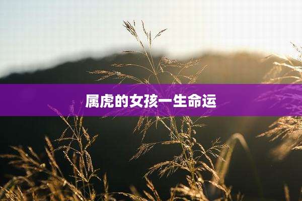属虎的女孩一生命运