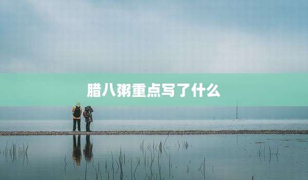 腊八粥重点写了什么
