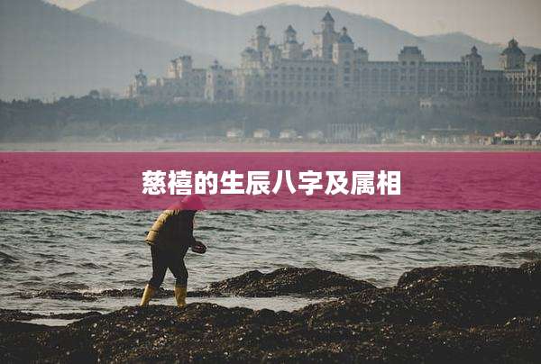慈禧的生辰八字及属相