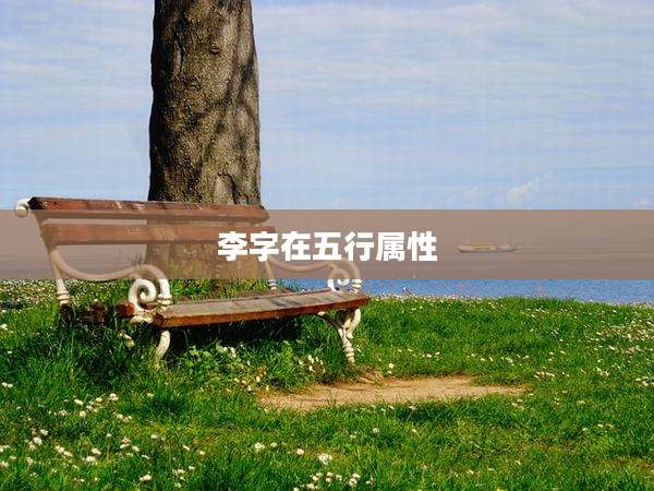 李字在五行属性