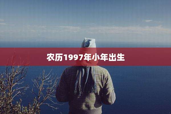 农历1997年小年出生