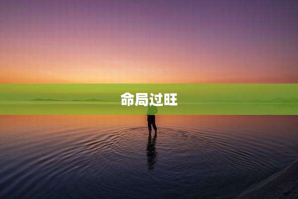 命局过旺