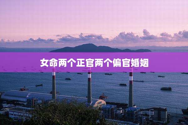 女命两个正官两个偏官婚姻