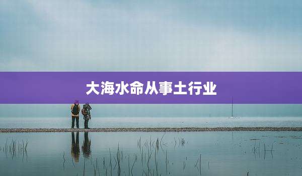 大海水命从事土行业