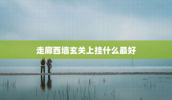 走廊西墙玄关上挂什么最好
