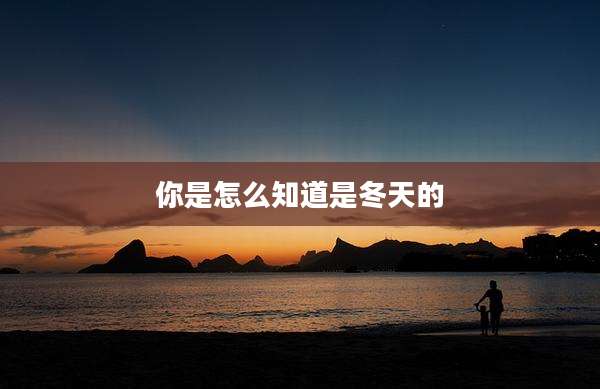 你是怎么知道是冬天的