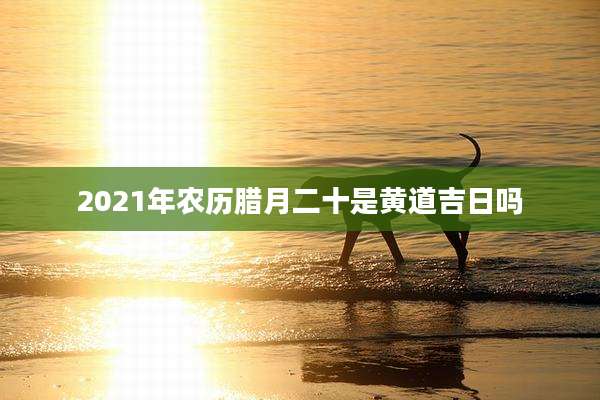 2021年农历腊月二十是黄道吉日吗