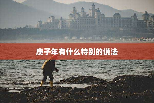 庚子年有什么特别的说法