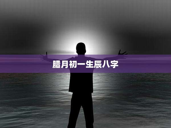 腊月初一生辰八字