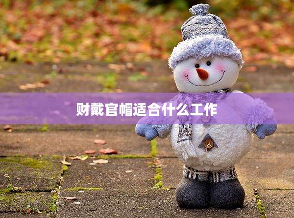 财戴官帽适合什么工作