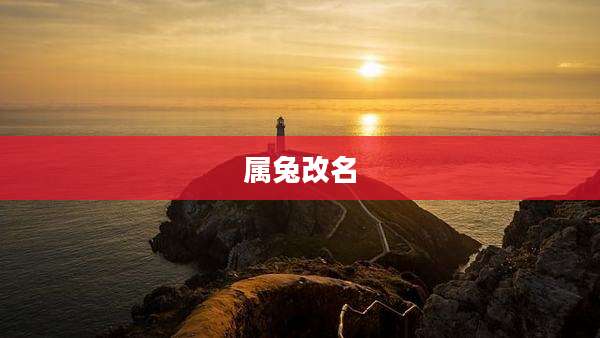 属兔改名