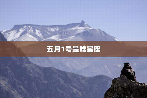 五月1号是啥星座