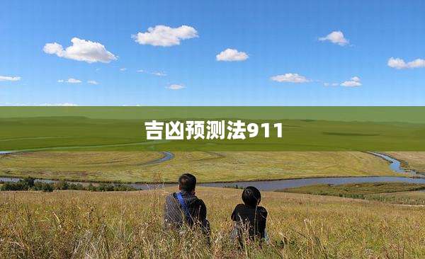 吉凶预测法911