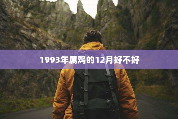 1993年属鸡的12月好不好
