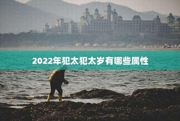 2022年犯太犯太岁有哪些属性