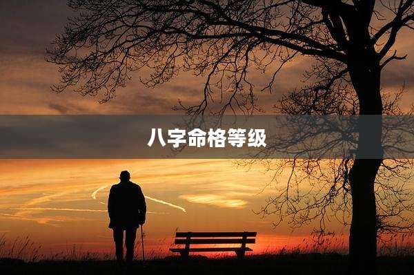 八字命格等级
