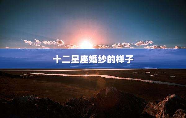 十二星座婚纱的样子
