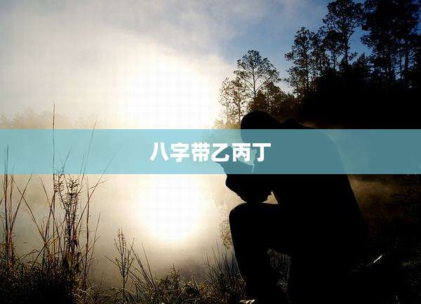 八字带乙丙丁