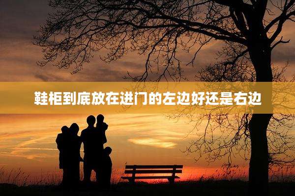 鞋柜到底放在进门的左边好还是右边