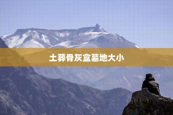 土葬骨灰盒墓地大小
