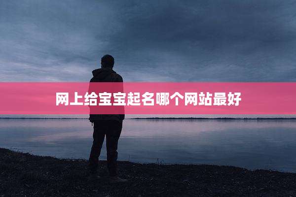 网上给宝宝起名哪个网站最好
