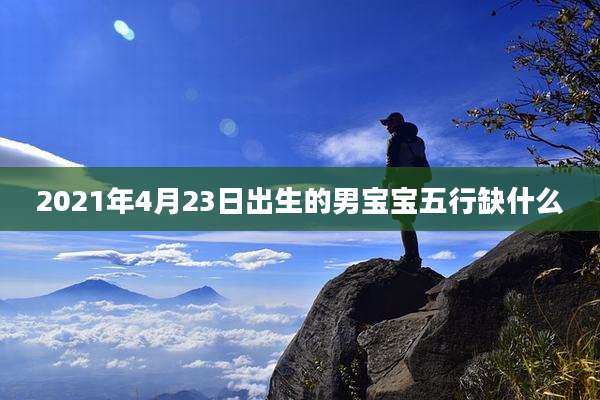 2021年4月23日出生的男宝宝五行缺什么