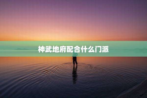 神武地府配合什么门派