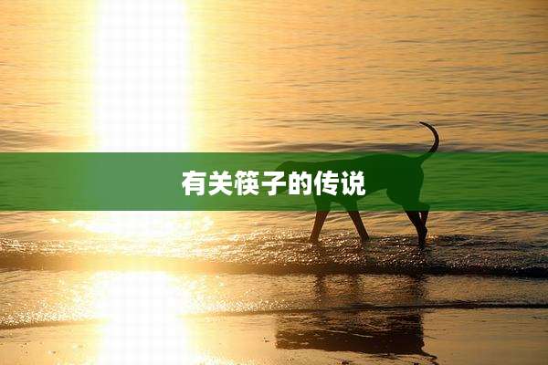 有关筷子的传说
