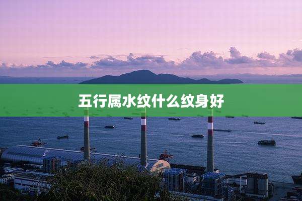 五行属水纹什么纹身好